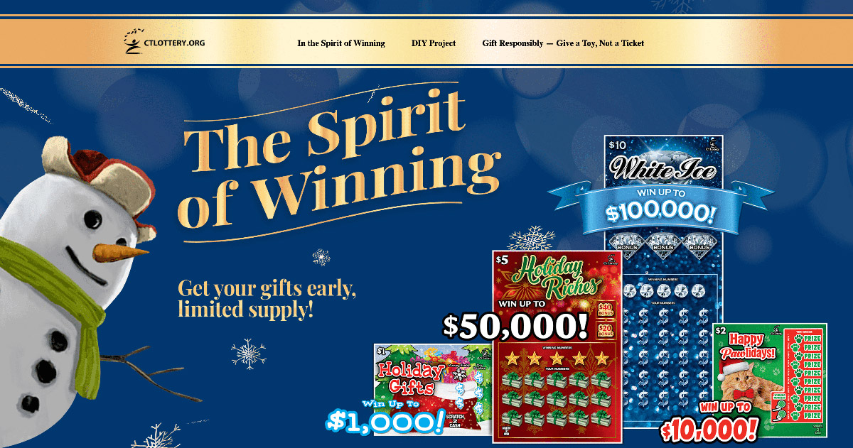 The Spirit of Winning CT Lottery
